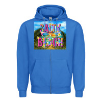 True Royal salty beach Zipper Hoodie - TumblerDesignByShophia