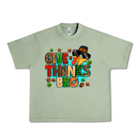 Oil Green give thanks bro Urban Heavy Tee - MaliasSmallBusiness