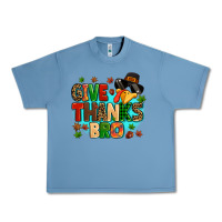 Pebble Blue give thanks bro Urban Heavy Tee - MaliasSmallBusiness