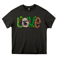 Asphalt Western St. Patrick's Day Love Cow Heavy Core Tee - Artiststas