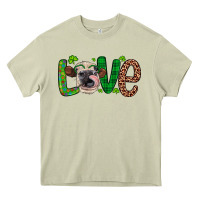 Western St. Patrick's Day Love Cow Heavy Core Tee | Teevron