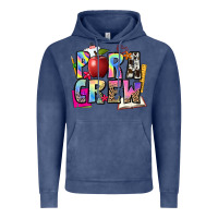 Vintage Denim para crew Vintage Hoodie - NancyCooperArtShop