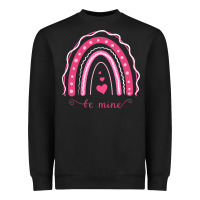Black Valentines Day Rainbow Heavyweight Sweatshirt - Bettercallsaul