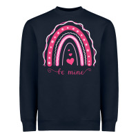 Navy Valentines Day Rainbow Heavyweight Sweatshirt - Bettercallsaul