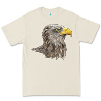 American White Sea Eagle Head Premium Tee | Teevron
