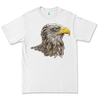 White American White Sea Eagle Head Premium Tee - LillyAllenDesigns