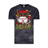 Cloud Black nurse squad Vintage Tee - MaliasSmallBusiness