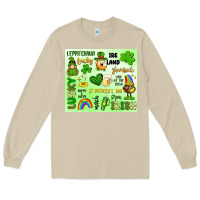 Mushroom st patrick's day Long Sleeve Tee - Artiststas