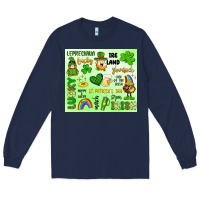 Navy st patrick's day Long Sleeve Tee - Artiststas