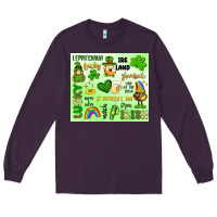 Plum st patrick's day Long Sleeve Tee - Artiststas