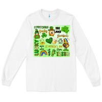 White st patrick's day Long Sleeve Tee - Artiststas