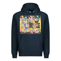 Navy Easter Nurse Easter Day Premium Hoodie - CowGirlArtShop