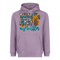 Lavender this is how i fight my battles Heavyweight Hoodie - OliviaCreatesArt