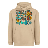 Mushroom this is how i fight my battles Heavyweight Hoodie - OliviaCreatesArt