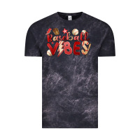 Cloud Black baseball vibes Vintage Tee - MaliasSmallBusiness