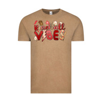 Vintage Coffee baseball vibes Vintage Tee - MaliasSmallBusiness