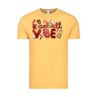 Vintage Mustard baseball vibes Vintage Tee - MaliasSmallBusiness