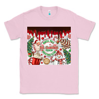 Bubblegum Pink christmas hot chocolate Classic Tee - MaliasSmallBusiness