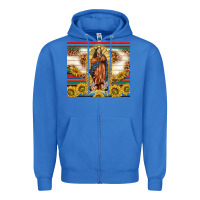 Our Lady Of Guadalupe Zipper Hoodie | Teevron