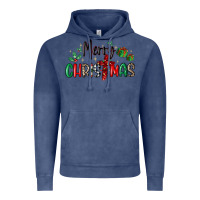 Vintage Denim faith cross merry christmas Vintage Hoodie - MaliasSmallBusiness
