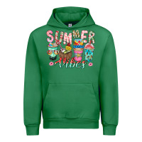 Emerald Summer Vibes Urban Hoodie - CowhideDigitalArt