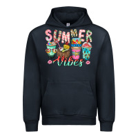 Navy Summer Vibes Urban Hoodie - CowhideDigitalArt