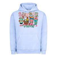 Pigment Grape Ice Summer Vibes Urban Hoodie - CowhideDigitalArt