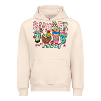 Sandshell Summer Vibes Urban Hoodie - CowhideDigitalArt