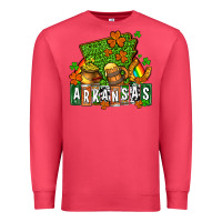 Cardinal St. Patrick's Arkansas Premium Sweatshirt - OliviaCreatesArt