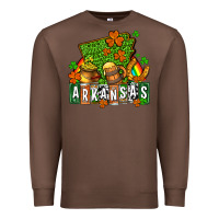Chestnut St. Patrick's Arkansas Premium Sweatshirt - OliviaCreatesArt