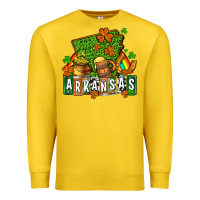 Lemon St. Patrick's Arkansas Premium Sweatshirt - OliviaCreatesArt