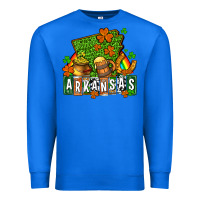 True Royal St. Patrick's Arkansas Premium Sweatshirt - OliviaCreatesArt