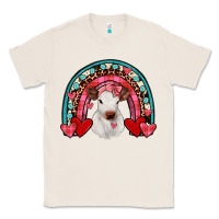 Natural valentines heifer rainbow Classic Tee - JahusDesignShop