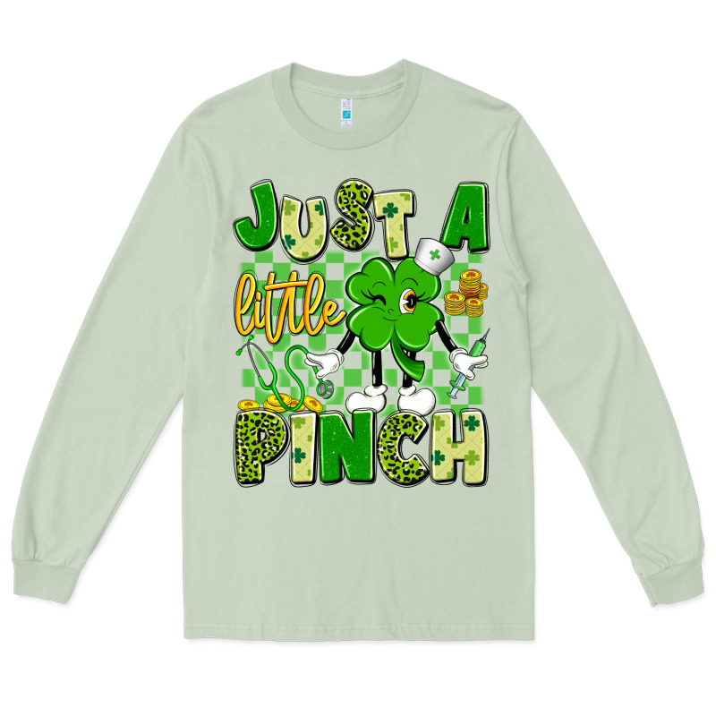 Just A Little Pinch Long Sleeve Tee by Artiststas | Teevron