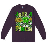 Plum just a little pinch Long Sleeve Tee - Artiststas