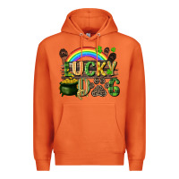 Carrot Lucky dog St. Patrick's Day Premium Hoodie - CowGirlArtShop