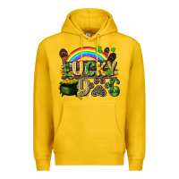 Lemon Lucky dog St. Patrick's Day Premium Hoodie - CowGirlArtShop