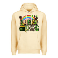 Pina Colada Lucky dog St. Patrick's Day Premium Hoodie - CowGirlArtShop