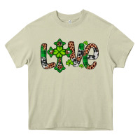Mossy Western St. Patrick's Day Love Cross Heavy Core Tee - Artiststas