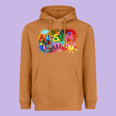 Au-some Mom Autism Heavyweight Hoodie Designed By Fadigitalartstudio