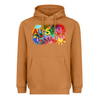 Meerkat Au-some mom Autism Heavyweight Hoodie - FaDigitalArtStudio