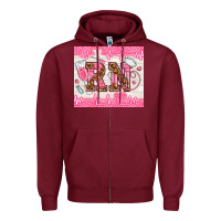 Burgundy nurse rn Zipper Hoodie - TumblerDesignByShophia