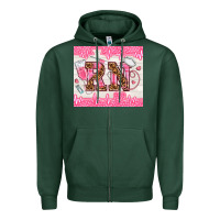 Sports Green nurse rn Zipper Hoodie - TumblerDesignByShophia
