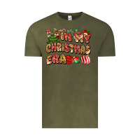 Vintage Olive in my christmas era Vintage Tee - MaliasSmallBusiness
