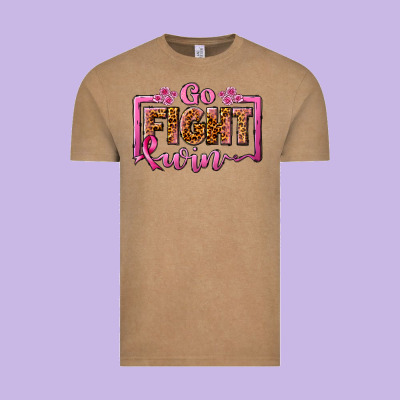 Go Fight Win Vintage Tee Designed By Jahusdesignshop
