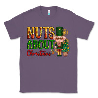 Lavender Nuts about Christmas Nutcracker Classic Tee - NancyCooperArtShop