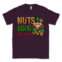 Plum Nuts about Christmas Nutcracker Classic Tee - NancyCooperArtShop