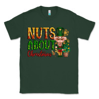 Sports Green Nuts about Christmas Nutcracker Classic Tee - NancyCooperArtShop