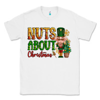 White Nuts about Christmas Nutcracker Classic Tee - NancyCooperArtShop