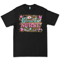 Black blessed nurse Premium Tee - BarkalooDesign